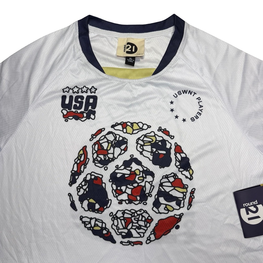 USWNT USA women's soccer x Alex Morgan Round 21 men's jersey shirt - Picture 3 of 5